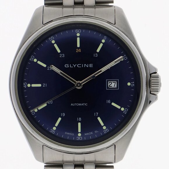GLYCINE Watches Stainless Steel Mechanical Automatic - Picture 1 of 7
